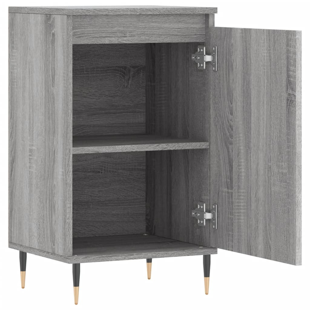 vidaXL Sideboard Grey Sonoma 40x35x70 cm Engineered Wood