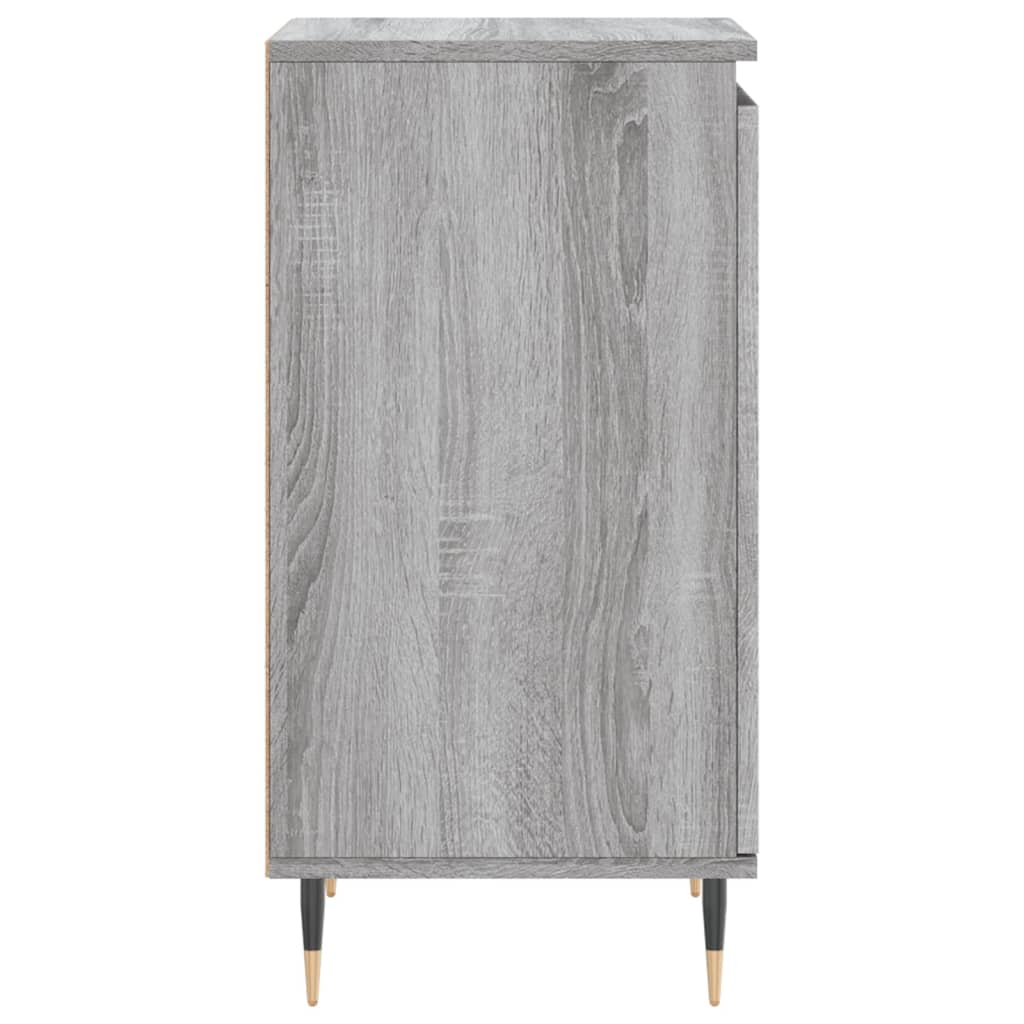 vidaXL Sideboard Grey Sonoma 40x35x70 cm Engineered Wood