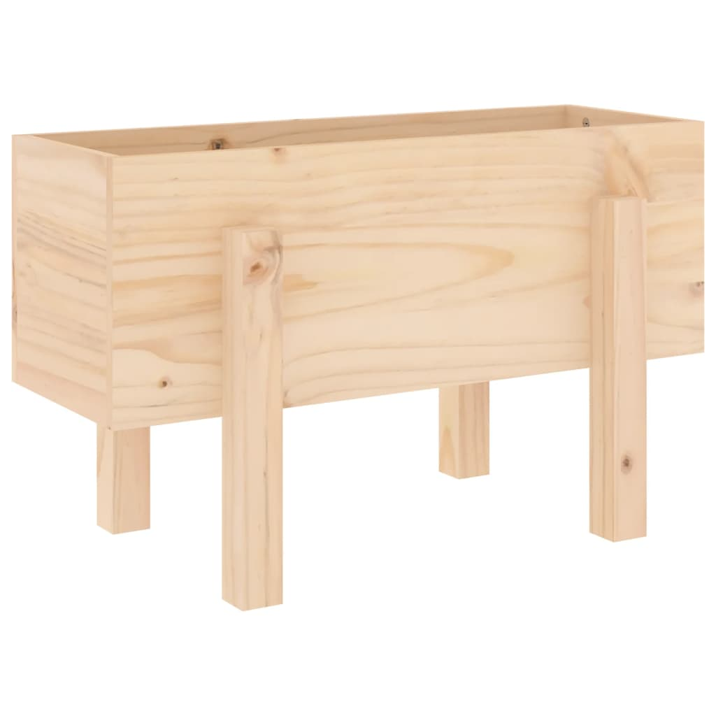 vidaXL Garden Planter 62x30x38 cm Solid Wood Pine