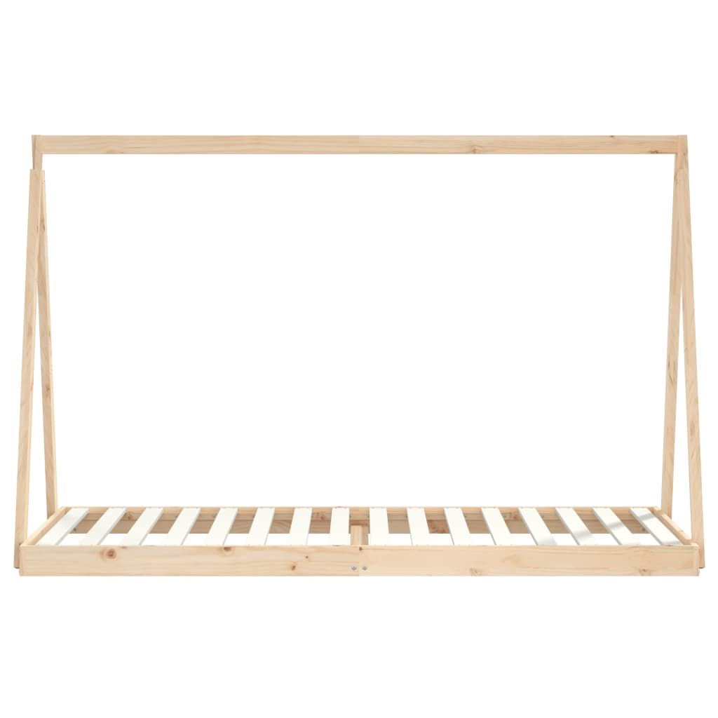 vidaXL Kids Bed Frame 80x200 cm Solid Wood Pine