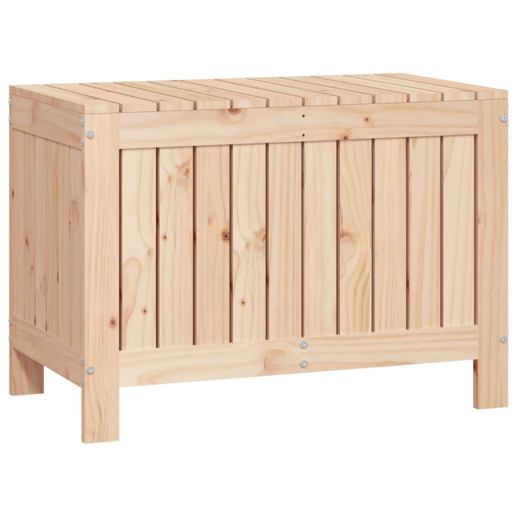 vidaXL Garden Storage Box 76x42.5x54 cm Solid Wood Pine