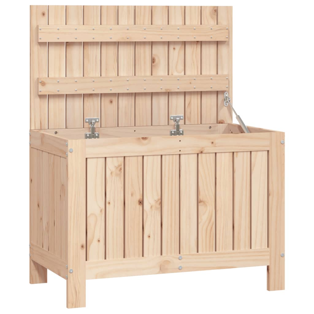 vidaXL Garden Storage Box 76x42.5x54 cm Solid Wood Pine