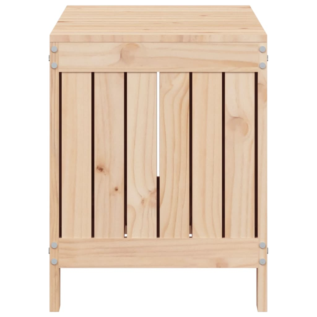 vidaXL Garden Storage Box 76x42.5x54 cm Solid Wood Pine