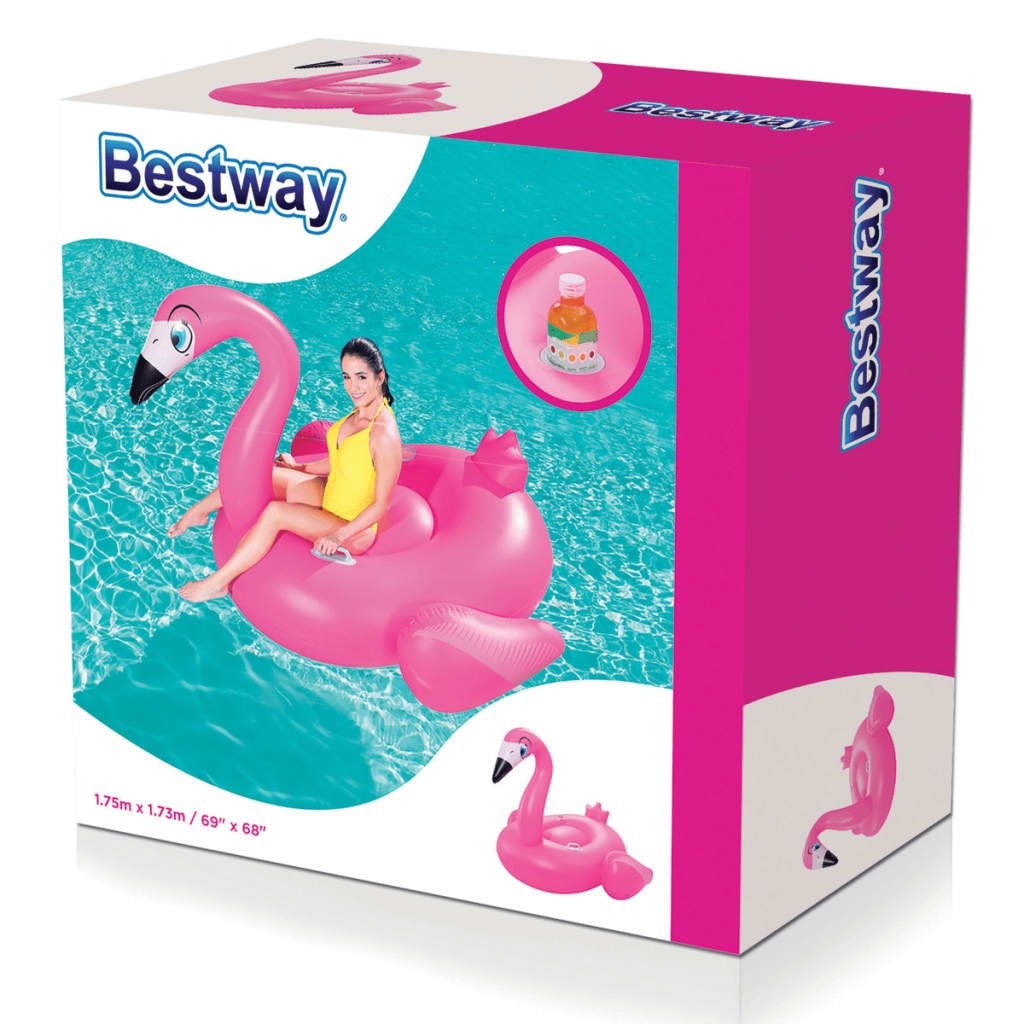 Bestway Supersized Flamingo Inflatable Pool Toy 41119