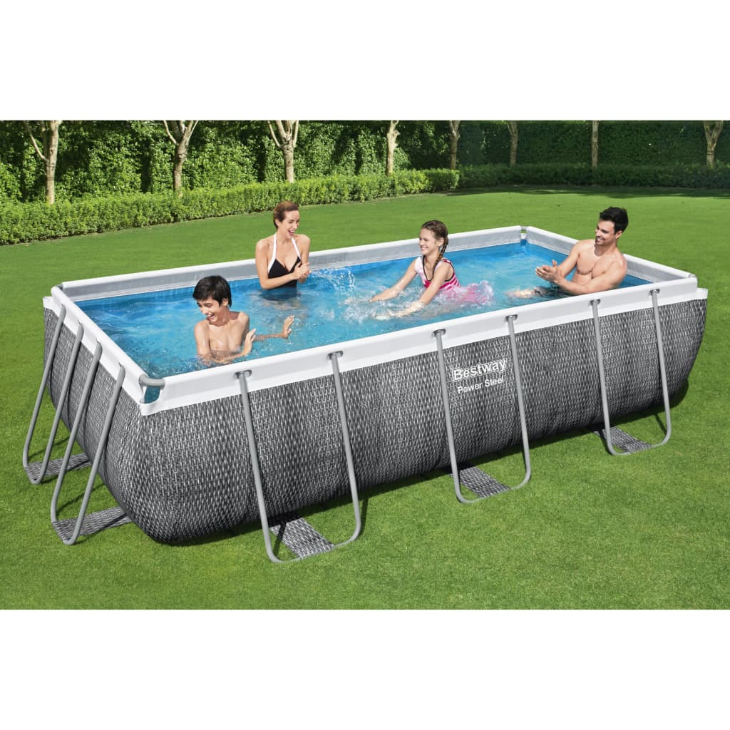 Bestway Power Steel Swimming Pool Set 404x201x100 cm