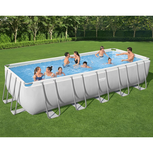 Bestway Power Steel Above Ground Pool Rectangular 19281 L