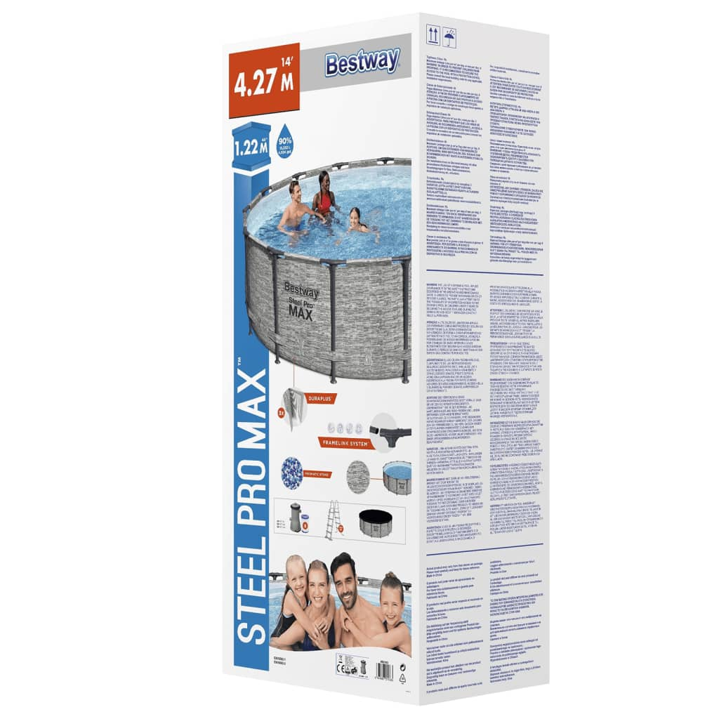 Bestway Power Steel Swimming Pool 427x122 cm