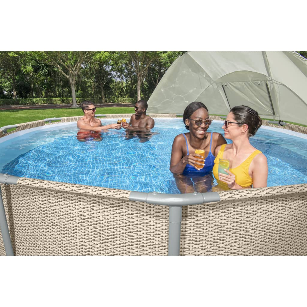 Bestway Above Ground Pool Canopy White