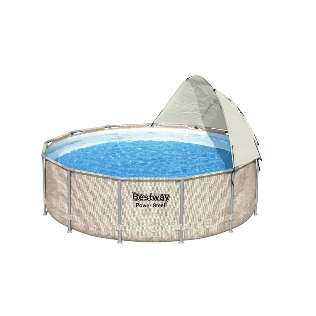 Bestway Above Ground Pool Canopy White