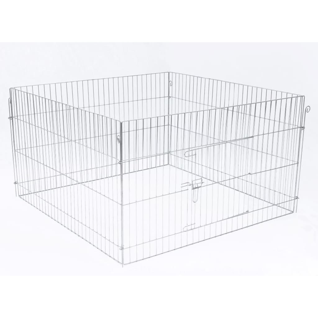 @Pet Outdoor Pet Enclosure Complete 116x116x65 cm Metal