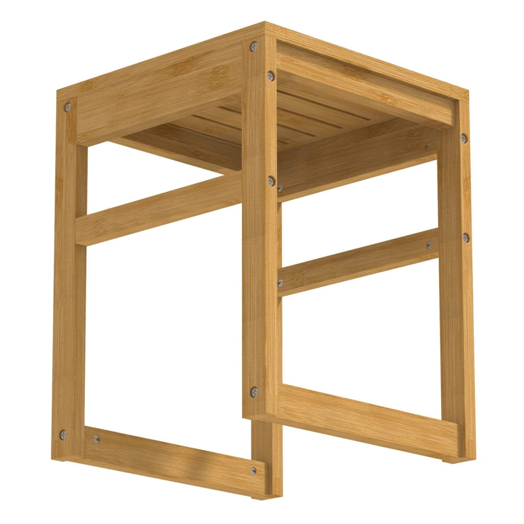 EISL Bathroom Stool 35x35x45 cm Bamboo