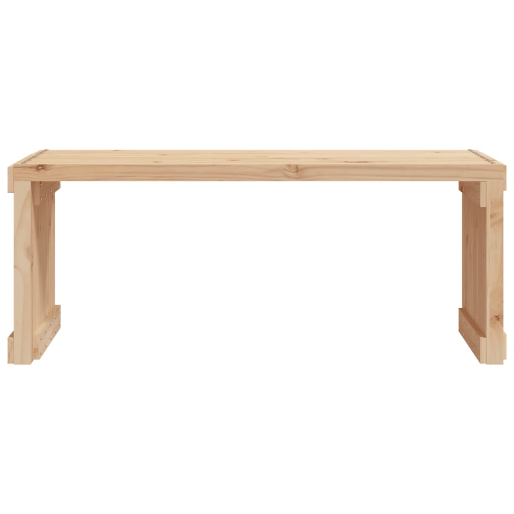 vidaXL Garden Bench Extendable 212.5x40.5x45 cm Solid Wood Pine