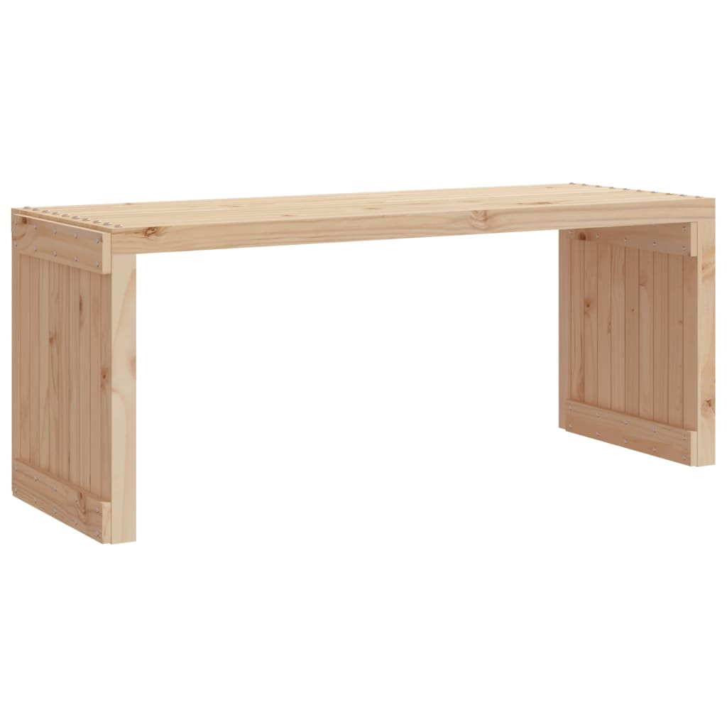 vidaXL Garden Bench Extendable 212.5x40.5x45 cm Solid Wood Pine