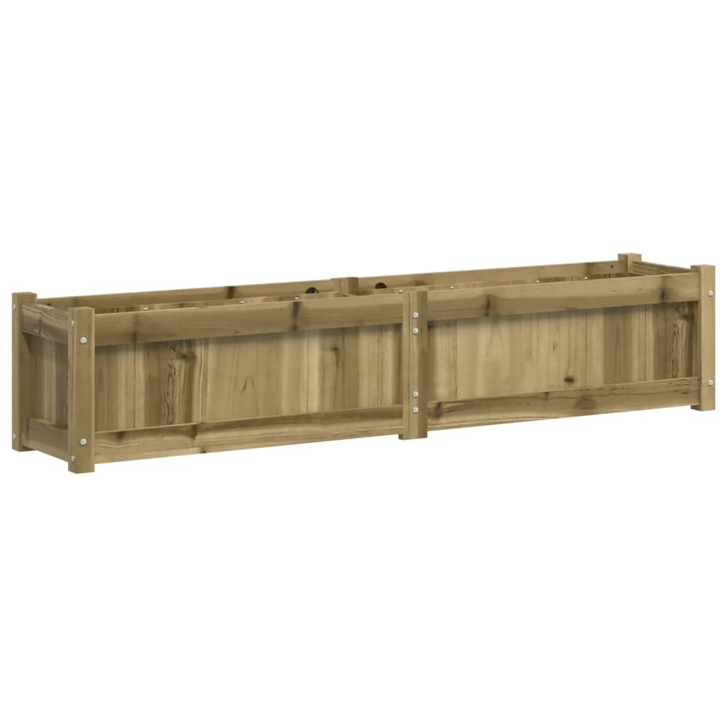 vidaXL Garden Planter 150x31x31 cm Impregnated Wood Pine