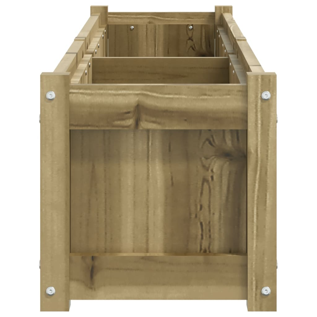 vidaXL Garden Planter 150x31x31 cm Impregnated Wood Pine