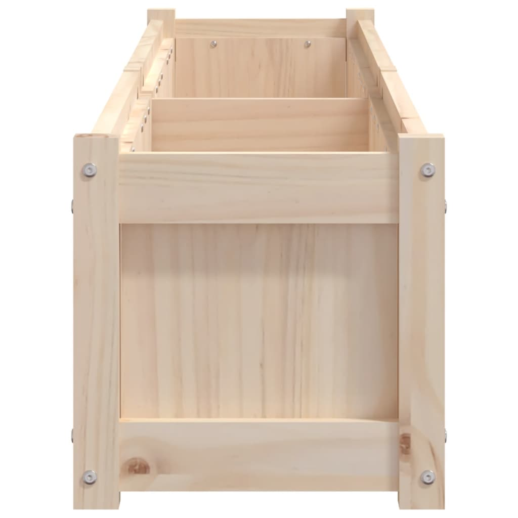 Garden Planter 180x31x31 cm Solid Wood Pine