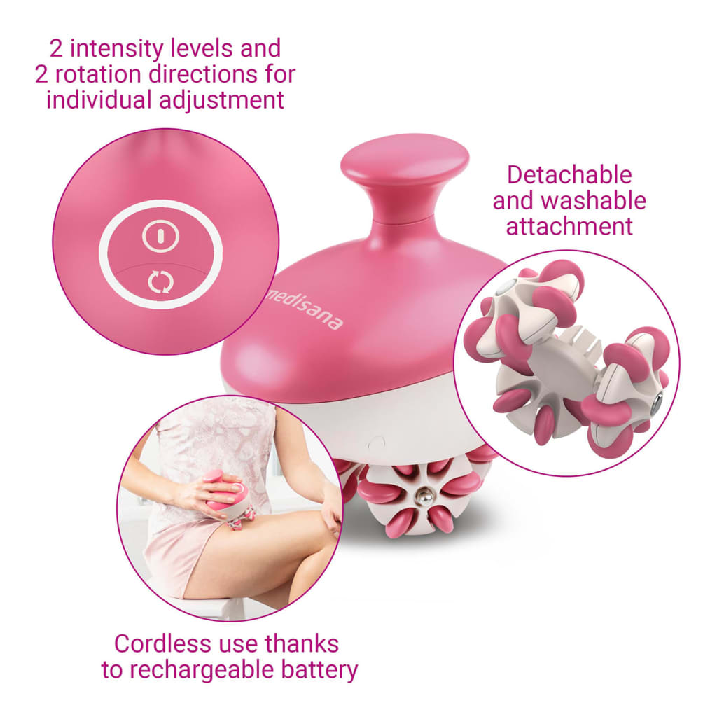 Medisana Cellulite Massager AC 900 Pink and White