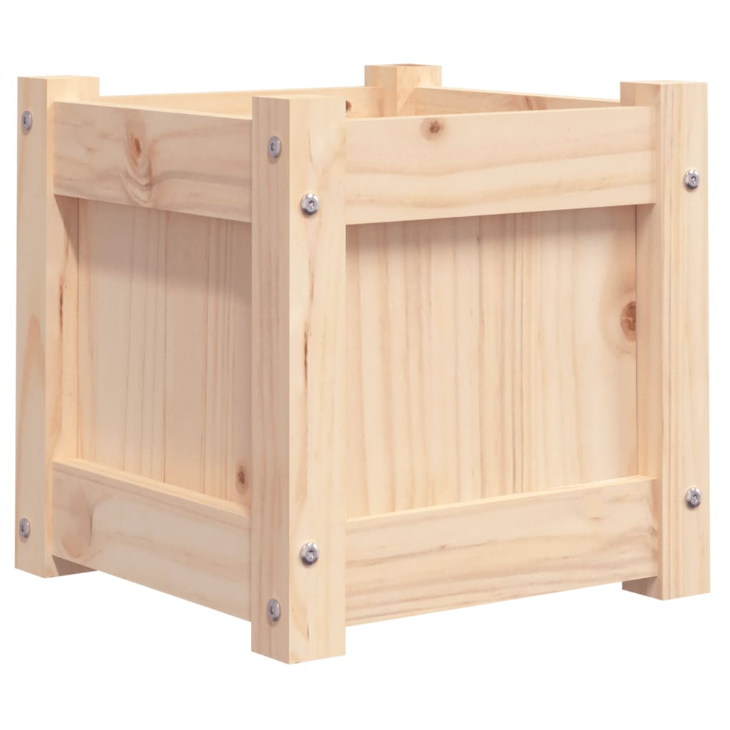 vidaXL Garden Planter 31x31x31 cm Solid Wood Pine