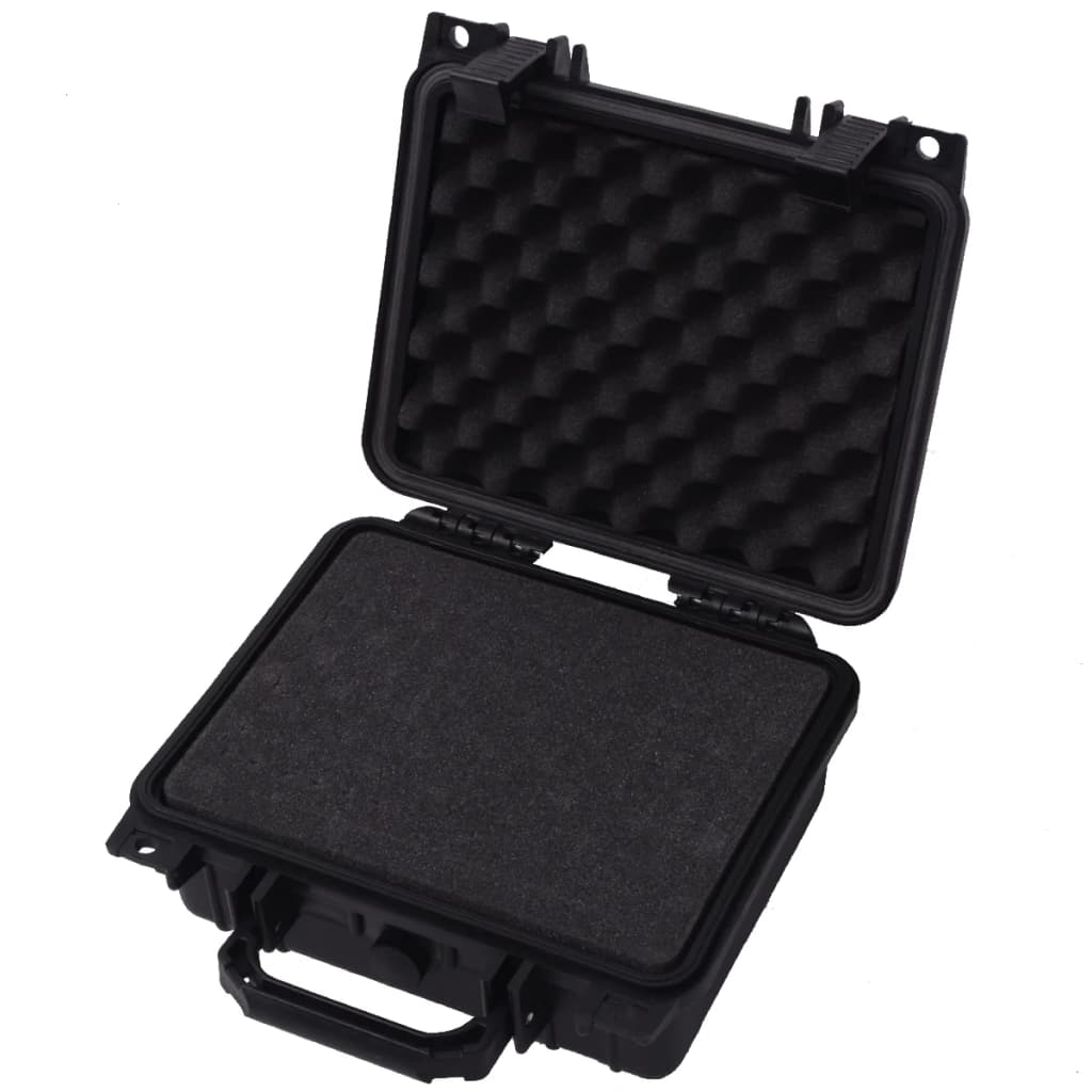 vidaXL Protective Equipment Case 27x24.6x12.4 cm Black