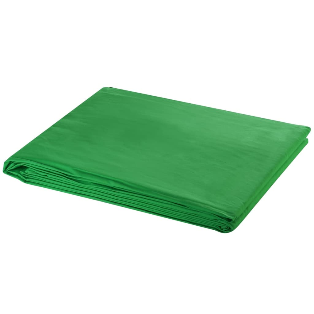 vidaXL Backdrop Support System 600x300 cm Green