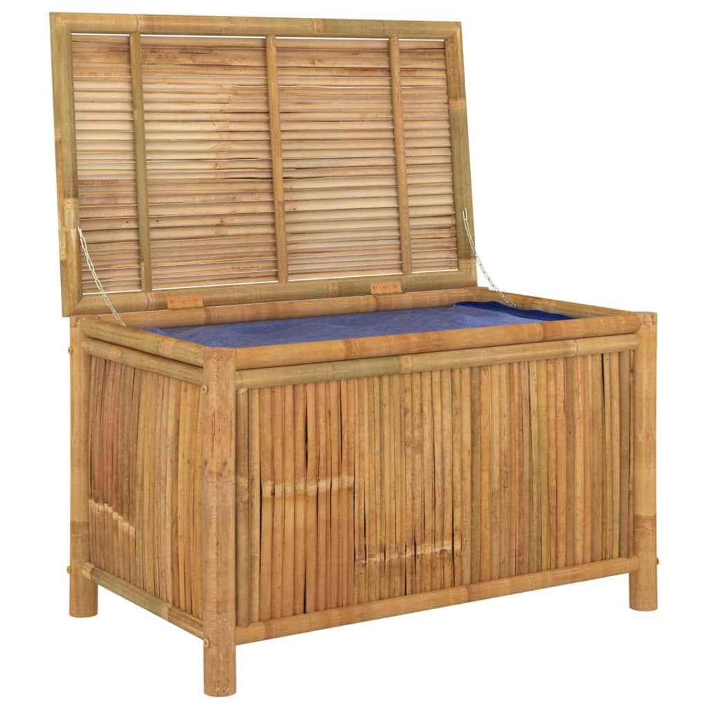 vidaXL Garden Storage Box 90x52x55cm Bamboo