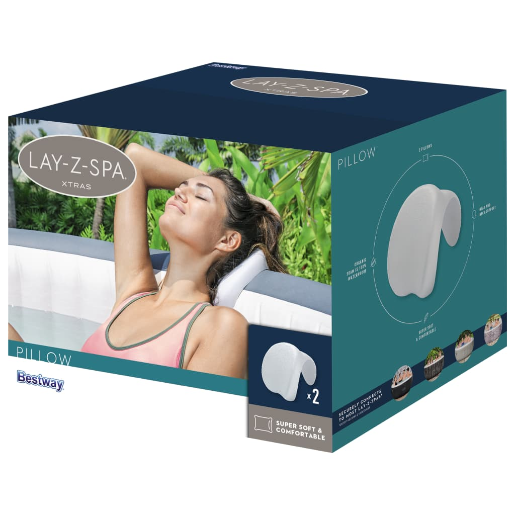 Bestway Lay-Z-Spa Pillow 25x19.5x17.5 cm