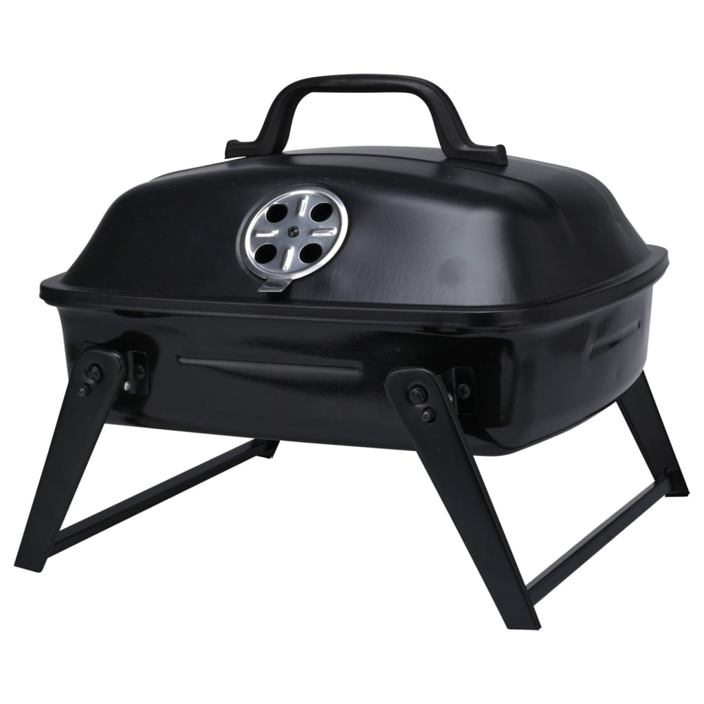 ProGarden BBQ Portable Grill Black