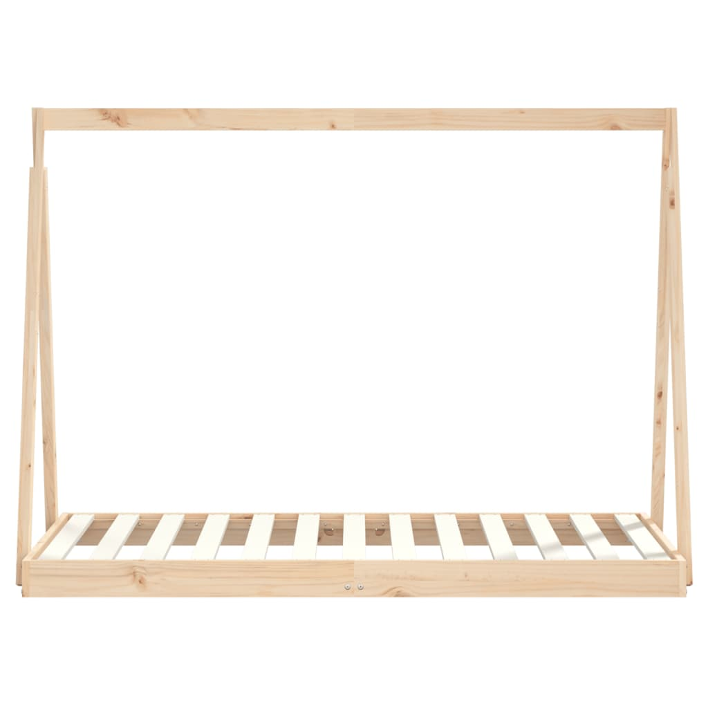 vidaXL Kids Bed Frame 80x160 cm Solid Wood Pine