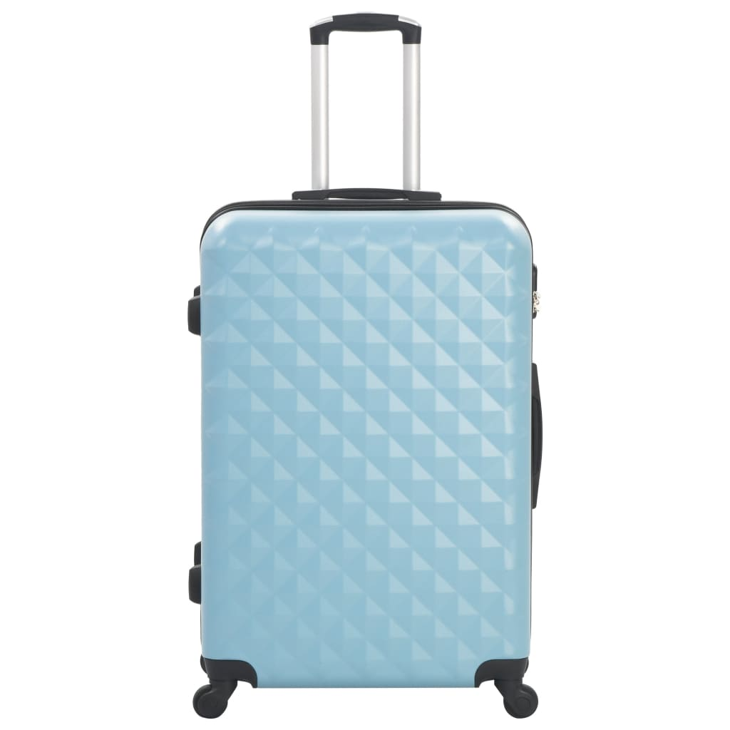 vidaXL Hardcase Trolley Set 3 pcs Blue ABS