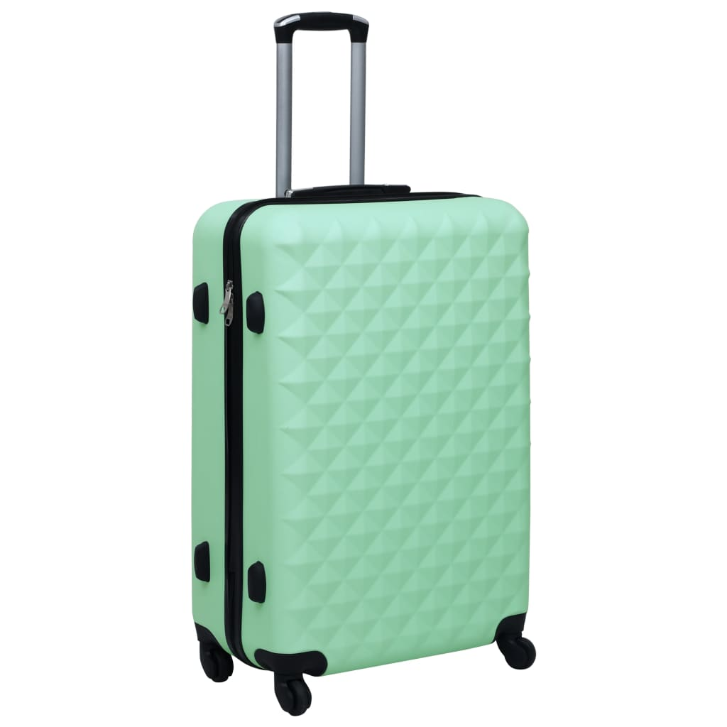 vidaXL Hardcase Trolley Set 3 pcs Mint ABS