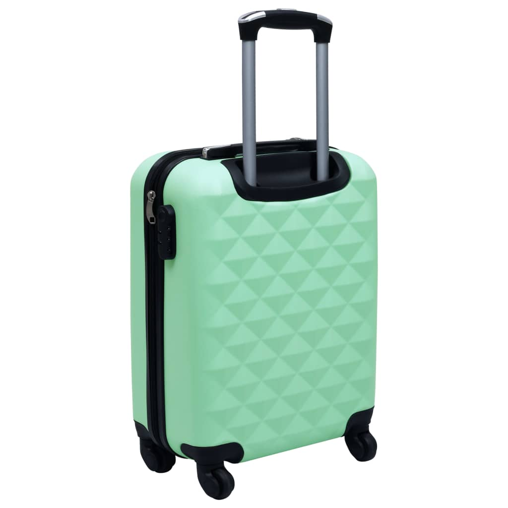 vidaXL Hardcase Trolley Set 2 pcs Mint ABS