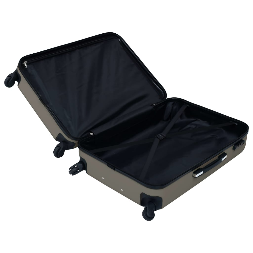 vidaXL Hardcase Trolley Anthracite ABS