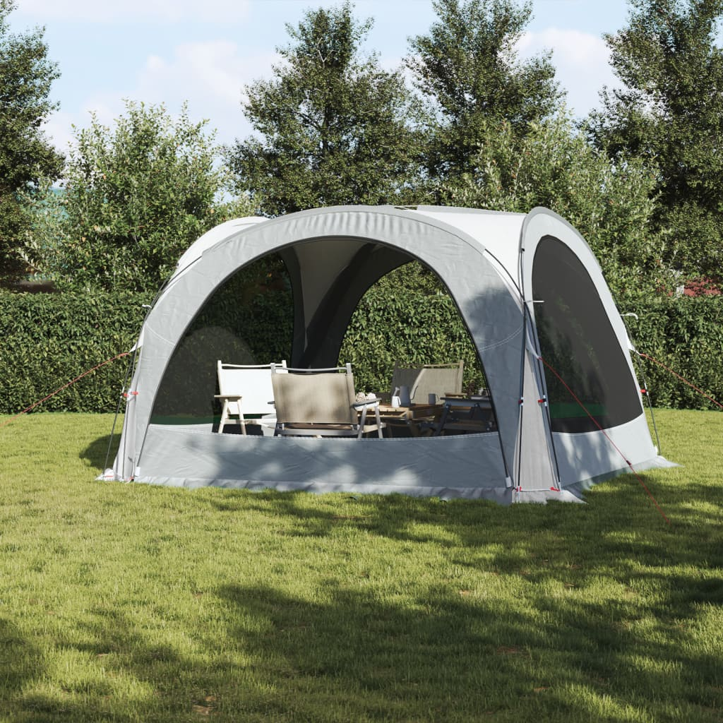 vidaXL Party Tent White 360x360x215 cm 185T Taffeta