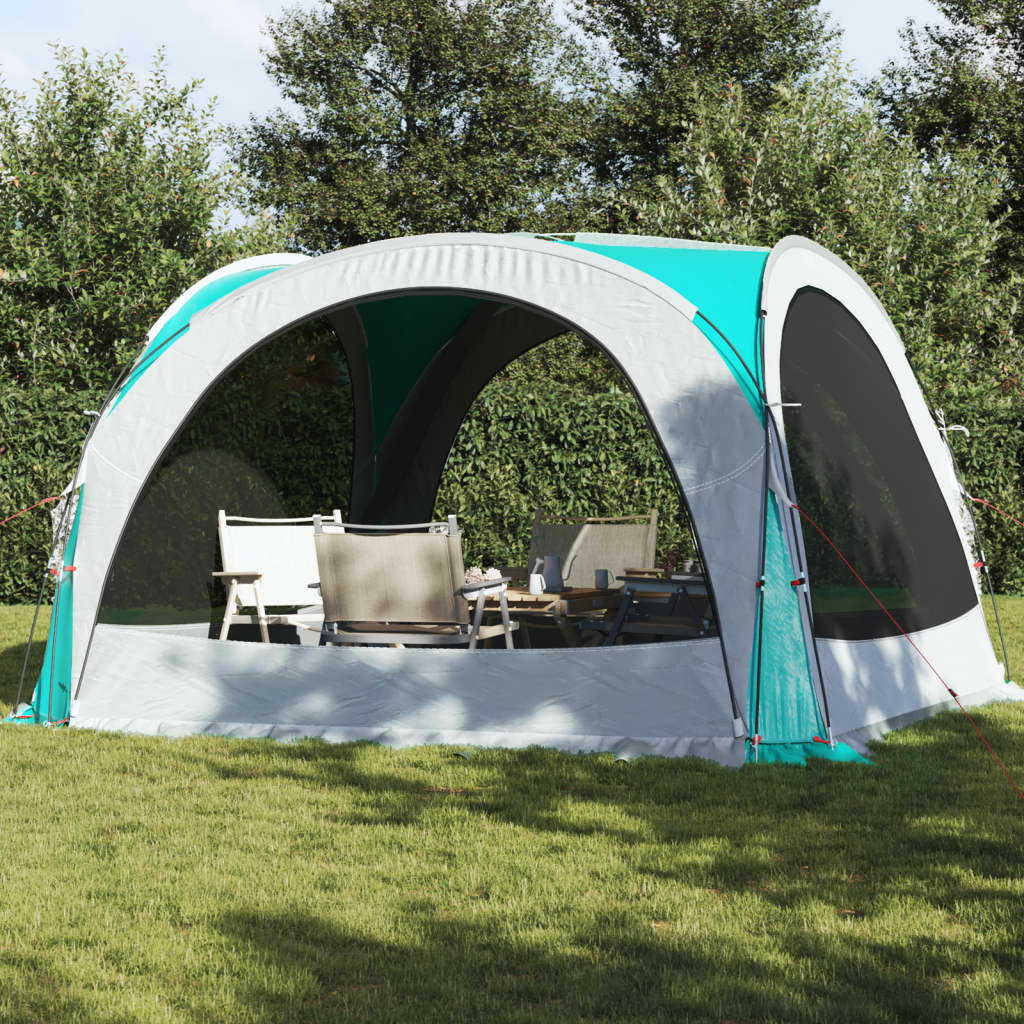 vidaXL Party Tent Green 360x360x215 cm 185T Taffeta