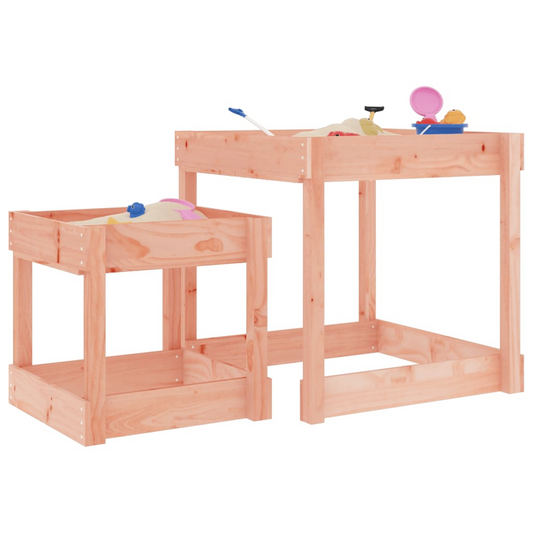 vidaXL Sand Tables 2 pcs Solid Wood Douglas