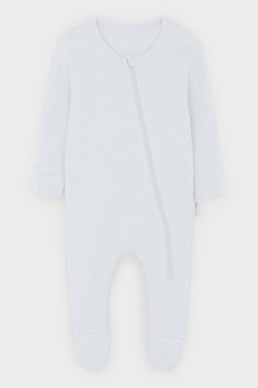 White Zip Sleepsuit