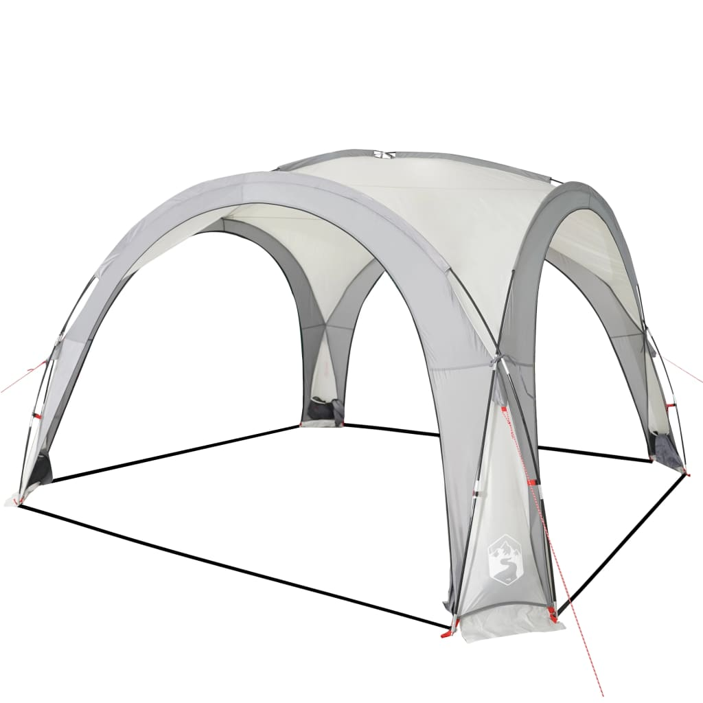 vidaXL Party Tent White 360x360x215 cm 185T Taffeta