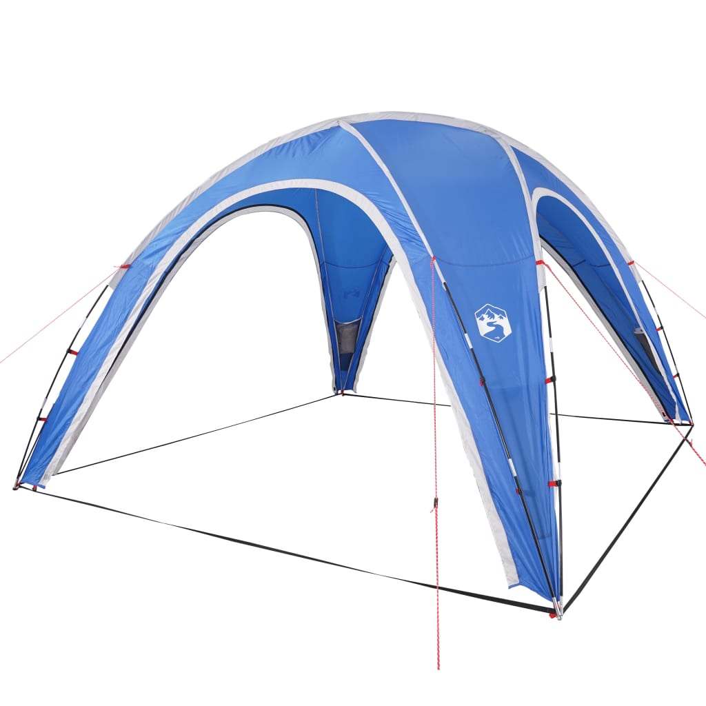 vidaXL Party Tent Blue 360x360x219 cm 190T Taffeta