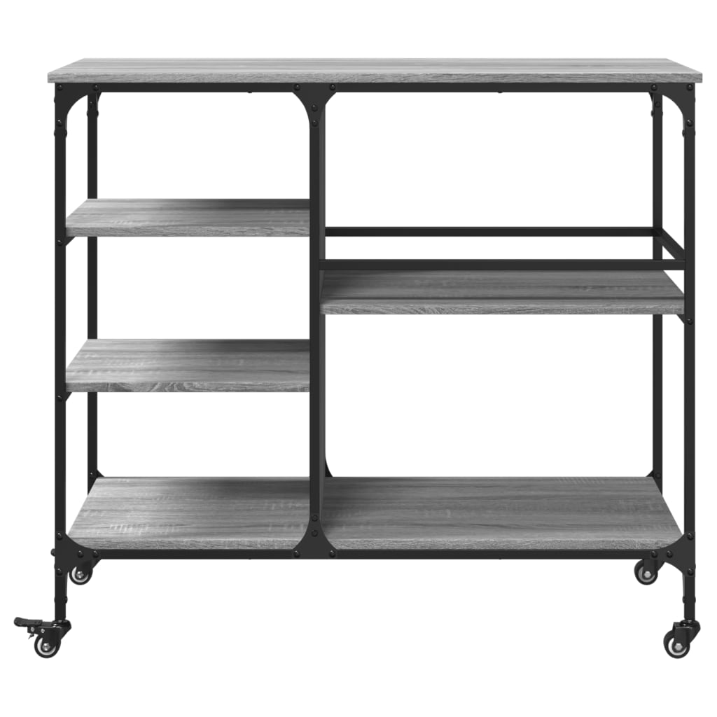 Kitchen Trolley Grey Sonoma